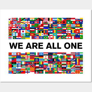 We Are All One Posters and Art